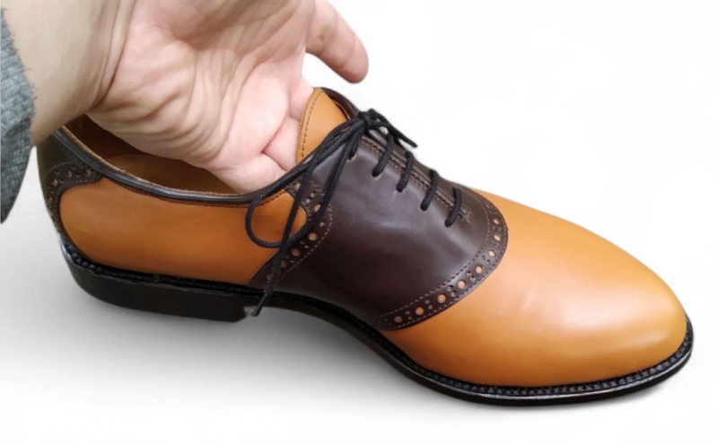 saddle shoes
